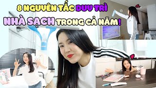 📍8 NGUYÊN TẮC DUY TRÌ NHÀ SẠCH TRONG CẢ NĂM! 🧹✨ screenshot 2