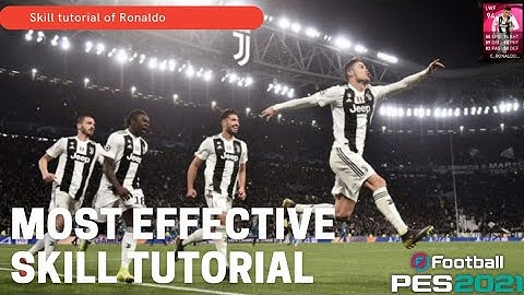 3 Most Effective Skill Tutorial of Cristiano Ronaldo | pes 2021 mobile |
