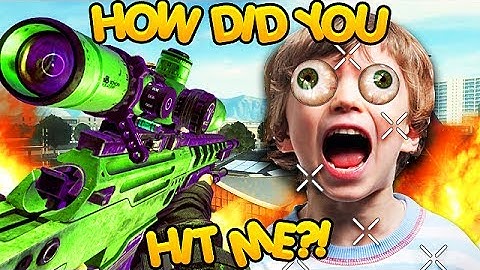TROLLING KIDS ONLINE WITH AIMBOT TRICKSHOTS! (Black Ops 2 Mods)