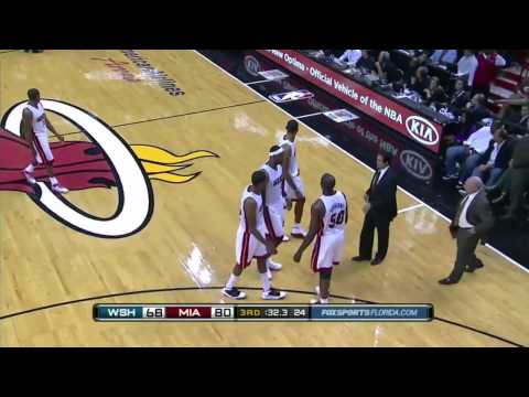 Hilton Armstrong hard foul on Joel Anthony dunk at...