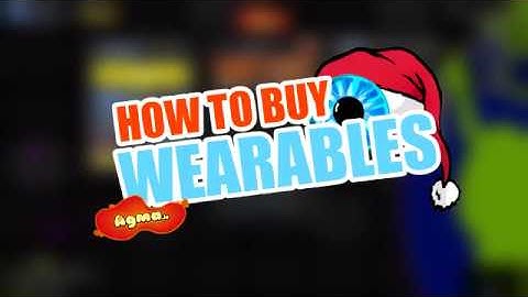 Agma.io Tutorial 7 - How to use wearables like santa hat