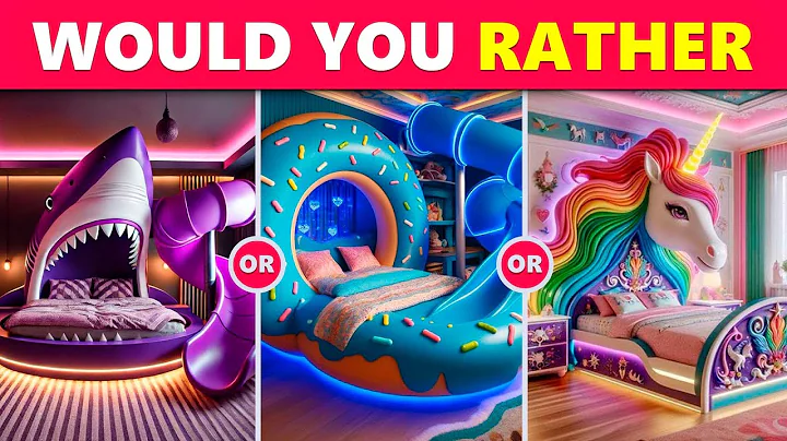 Would You Rather - Build Your Dream Fantasy House 🤑🏡🌈 Quiz and Time