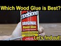 Which Wood Glue is Best?  Let's find out!  Showdown with Titebond, Flex Glue, Elmer's & Gorilla.