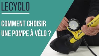 [CONSEILS🚲] • COMMENT CHOISIR UNE POMPE À VÉLO ?