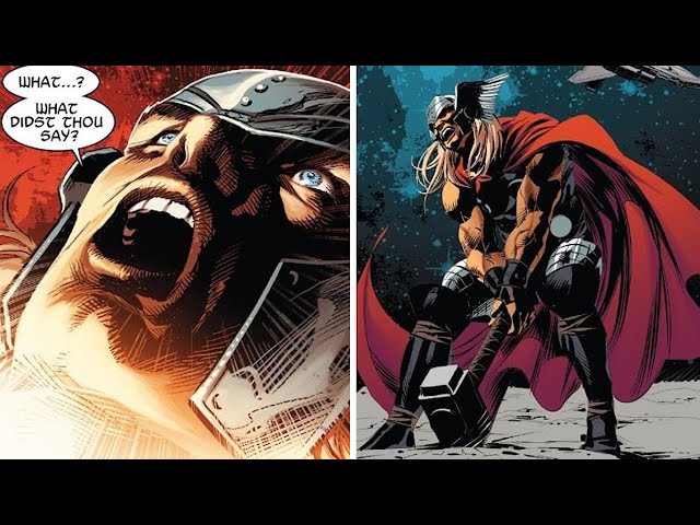 Thor becomes Unworthy (Marvel’s Original Sin) cover