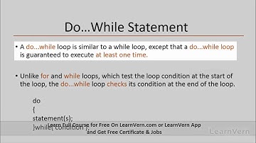 While and Do While loop in C# - Learn in Hindi