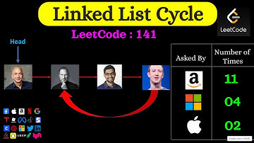 Best Linked List Interview Question @ Amazon, Apple, Google, Meta, Splunk || Linked List Cycle: 141