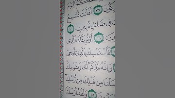 ما معنى كلمه "لذكر"#سورة #الزخرف