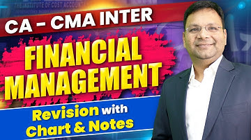 FM Revision Marathon with Charts and Notes | CMA Inter | CA Inter