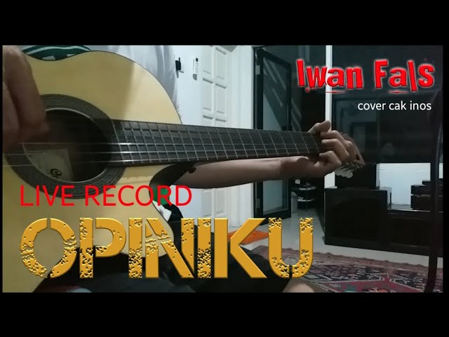 OPINIKU- Iwan Fals live record cover class=