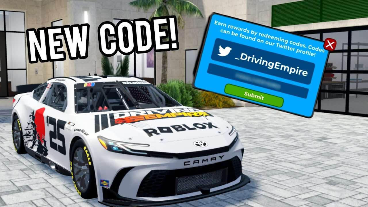 *NEW CODE* FOR LIVERY IN DRIVING EMPIRE! - YouTube