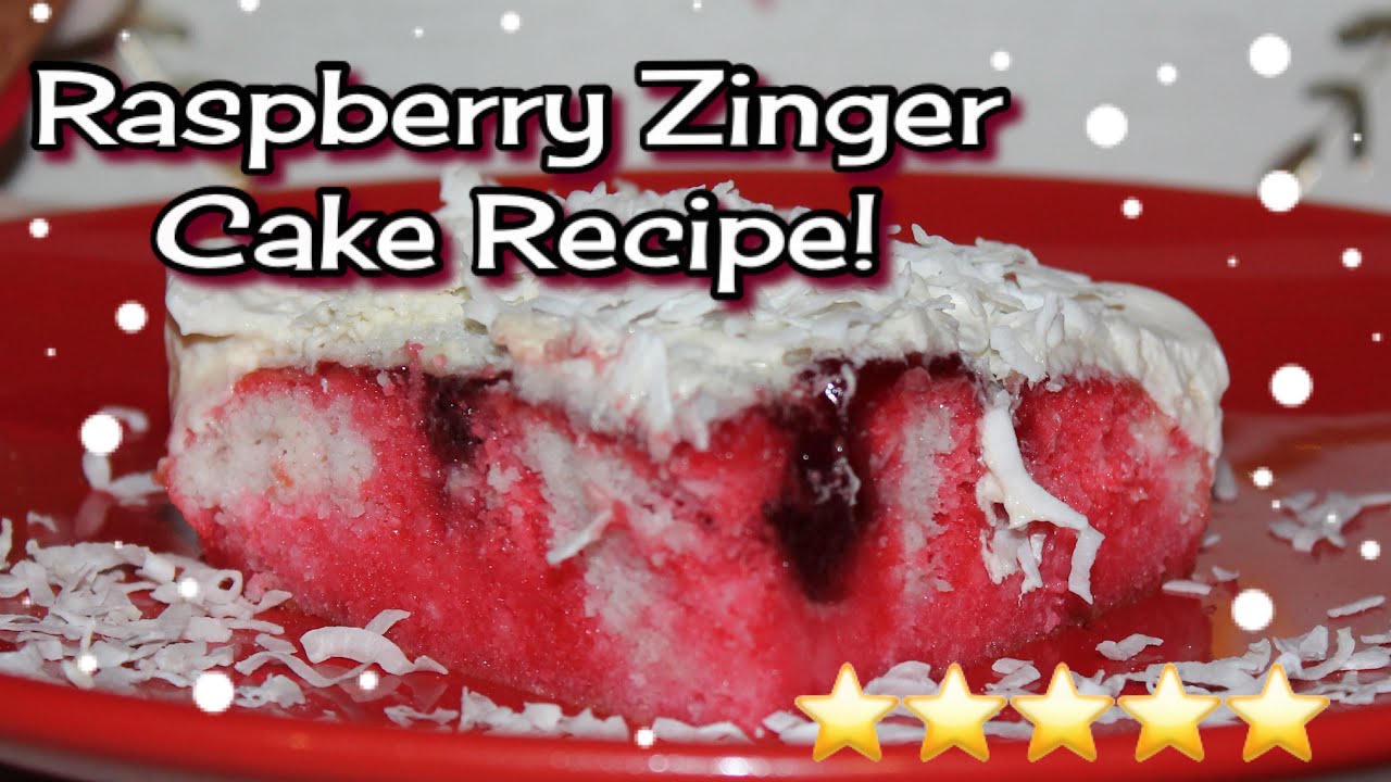 Rasberry Zinger Cake Youtube