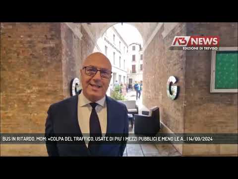 BUS IN RITARDO, MOM: «COLPA DEL TRAFFICO, USATE DI PIU' I MEZZI PUBBLICI E MENO LE A... | 14/09/2024