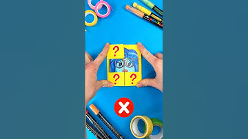 Amazing Paper Craft Puzzle with Sadness by Inside Out 🧩#insideout2 #sadness #insideout #insideout