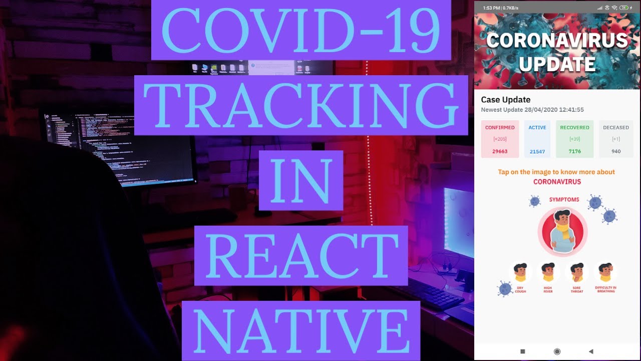 Covid-19 Tracker App In React Native (In Hindi) - YouTube