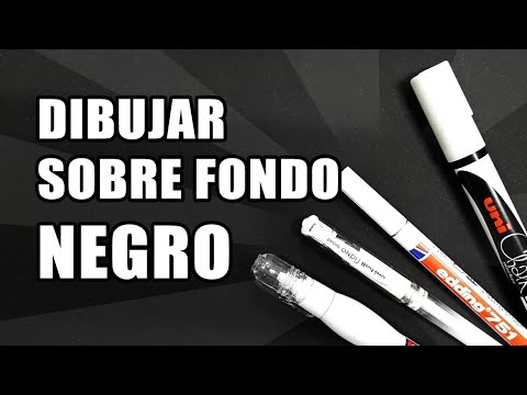 Video: Cómo Dibujar En Rojo Sobre Negro