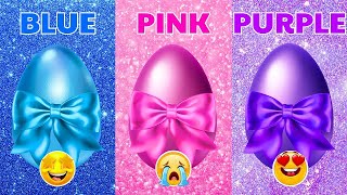 Choose Your Egg | Blue, Pink, Or Purple 🤩😍😭 | Animal Edition | Are You A Lucky Person Or Not?