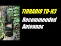 Tid radio tdh3 antenna recommendations