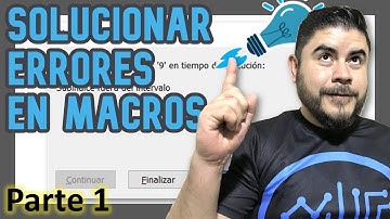 ✔ 5 errores comunes en Macros [VBA] de Excel y cómo solucionarlos – PARTE 1