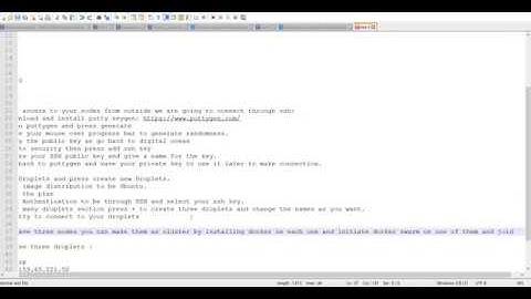 Creating 3 node on digital ocean