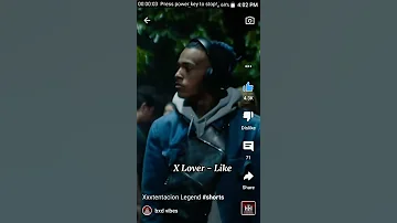 XXX TENTACION Legends always die but................bad always alive