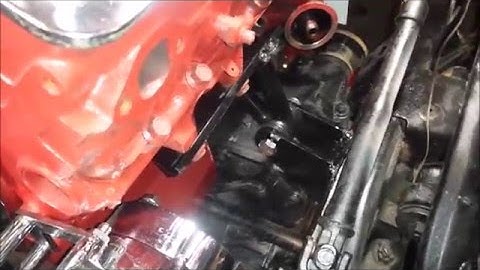 5.7 Sbc hardbody conversion  4x4 custom motor mounts (D21) v8 conversion (part2)