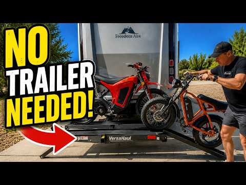 Best Motorcycle or ebike Carrier? VersaHaul Review & Real-World Test
