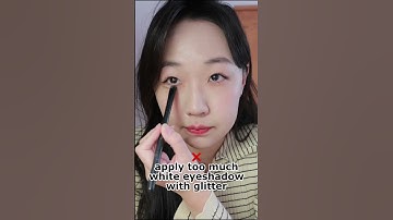 natural aegyosal do and don’ts #koreanmakeup #argyosal #beautytips #beuatyhacks