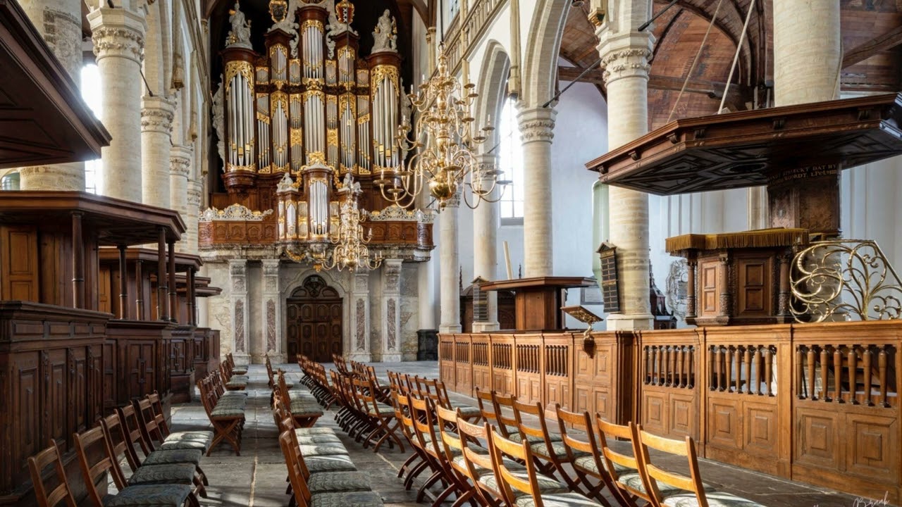 Improvisatie over Ik bouw op U, Vater/ Müller orgel Oude kerk Amsterdam