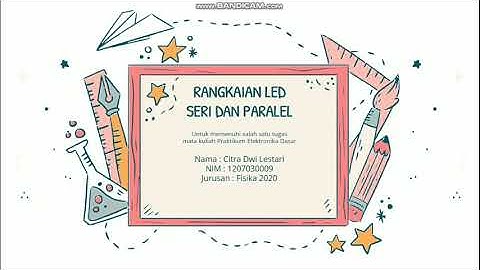 RANGKAIAN LED SERI DAN PARALEL MENGGUNAKAN WEBSITE TINKERCAD DAN LT SPICE