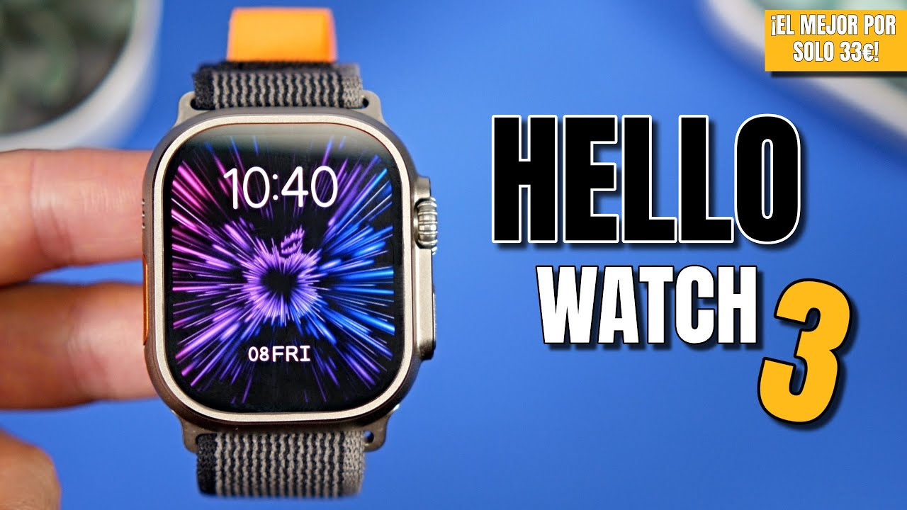 HELLO WATCH 3+ Es un reloj inteligente muy completo, donde puedes almacenar  fotos, música y hasta libros ya que tiene una capacidad de 4gb…