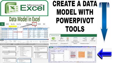 How To Create A Data Model With PowerPivot Tools