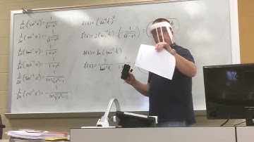 3.10 Derivatives of Inverse Trigonometric Functions - Calculus I MTH 125