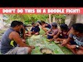 BAD THING TO DO WITH FILIPINOS IN A BOODLE FIGHT! (First Vegetarian Coconut Soup)