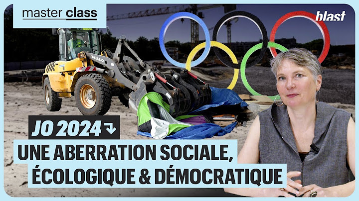 JO 2024 : UNE ABERRATION SOCIALE, ÉCOLOGIQUE ET DÉMOCRATIQUE