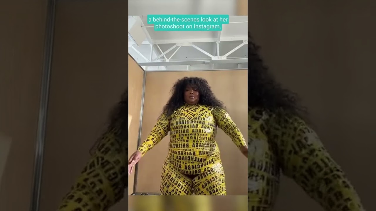 Lizzo Wraps Herself in Same Balenciaga Tape Kim Kardashian Once Wore