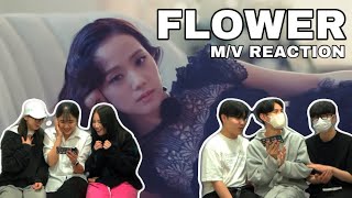 eng sub) JISOO - ‘꽃(FLOWER)’ 뮤비 남녀 댄서의 리액션 차이 | DANCERS REACT to JISOO - ‘FLOWER’ Music Video