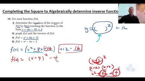 PC 30 1.4 Completing the Square