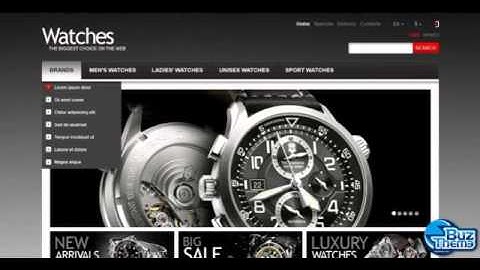 Download Responsive Wrist Watches Store PrestaShop Theme