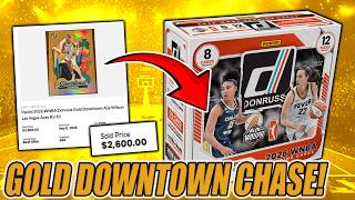 NEW GOLD DOWNTOWN CHASE!! | 2026 Panini Donruss WNBA Hobby Box Review