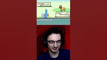 The first fight of Pokemon Ruby is literally unloseable