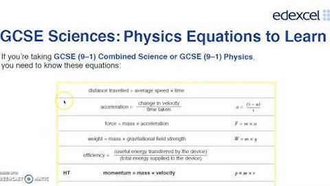 EDEXCEL GCSE PHYSICS - P15 (Forces and Matter) Video Lesson - Part 2