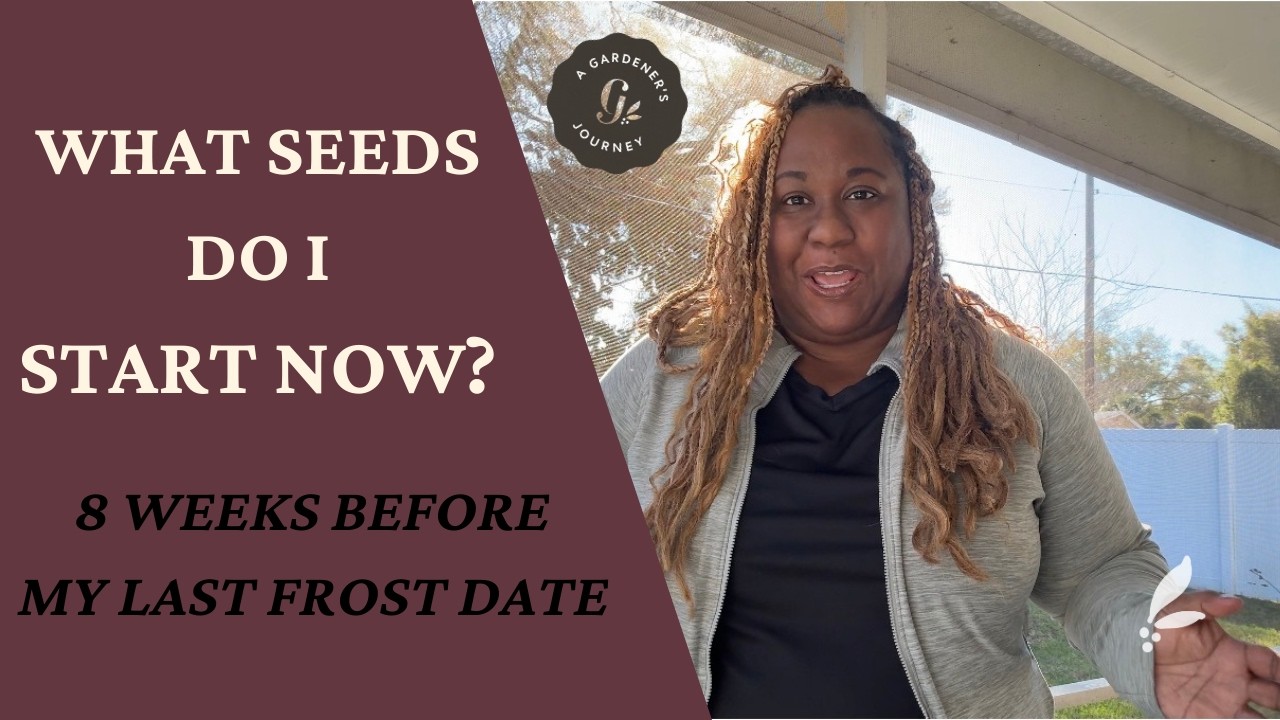 Weekly Seed Starting Challenge-8 Weeks Before Last Frost Date