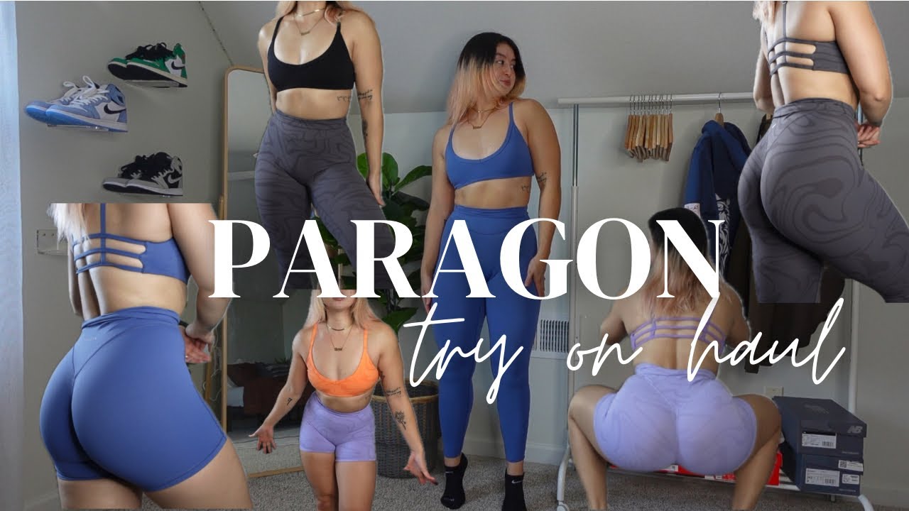 Paragon x desb activewear try on haul (wavelength launch) 