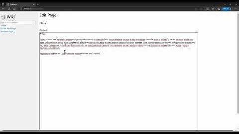 CS50w Project 1 Wiki - Harvard University