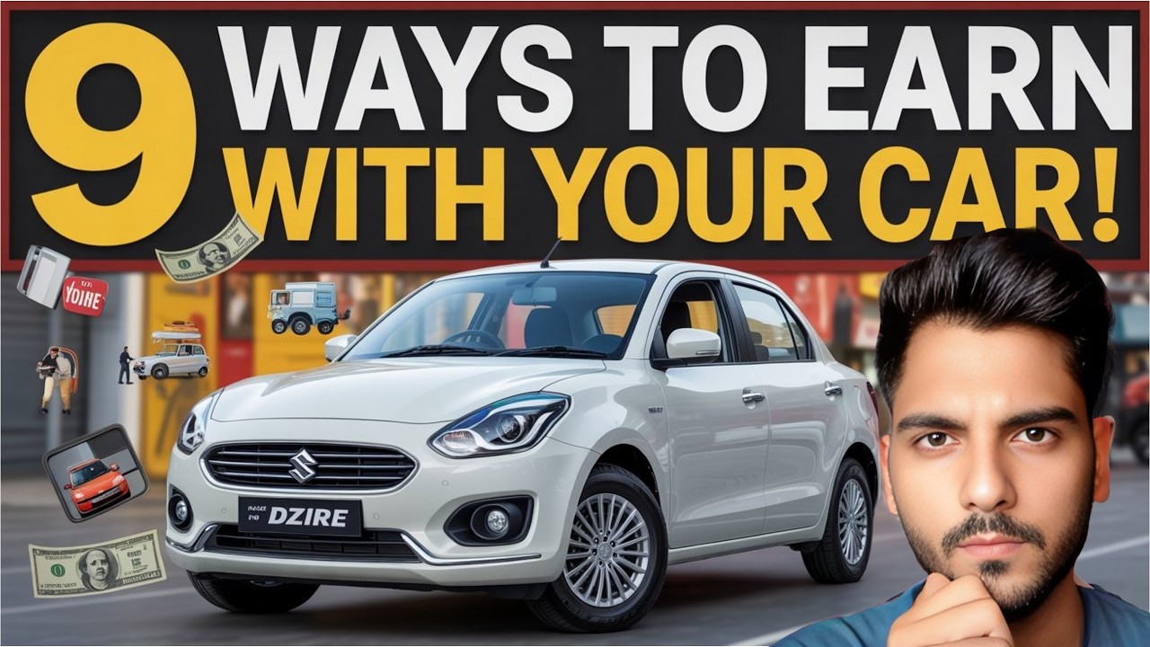 अपनी कार से कमाने के 9 तरीके | 9 Ways to earn money from your Car ...