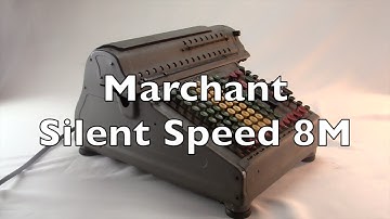 Marchant Silent Speed model 8M Review / HowTo