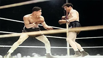 Joe Louis vs Max Baer - Highlights in HD Color (24.09.1935)