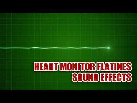 Heart Monitor Flatline Sound ⚕️EKG Flatline Sound