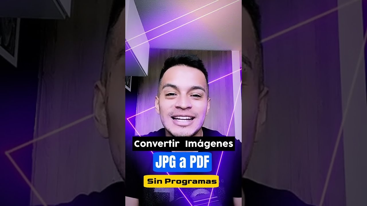 Como convertir JPG a PDF sin programas en Windows PC